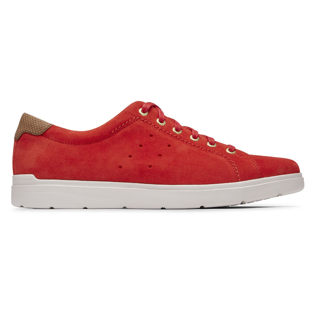 Tenis Rockport Homem Vermelhas - Total Motion Lite Ltd Lace-To-Toes - 91065DGAQ